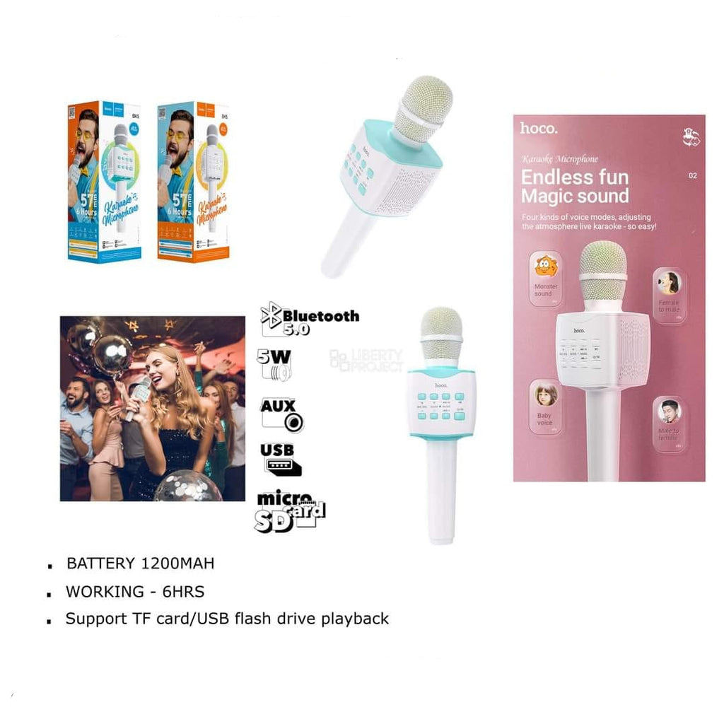 ميكروفون كاريوكي لاسلكي BK5 Cantando