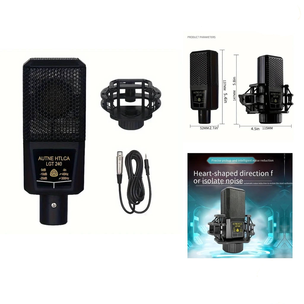 ميكروفون مكثف ممتاز للبودكاست 240