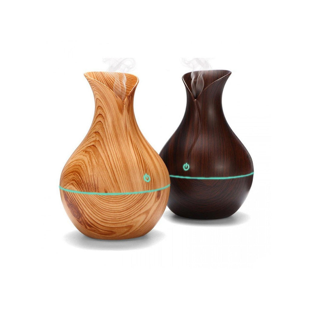 مرطب هواء بالموجات فوق الصوتية بنمط خشبي