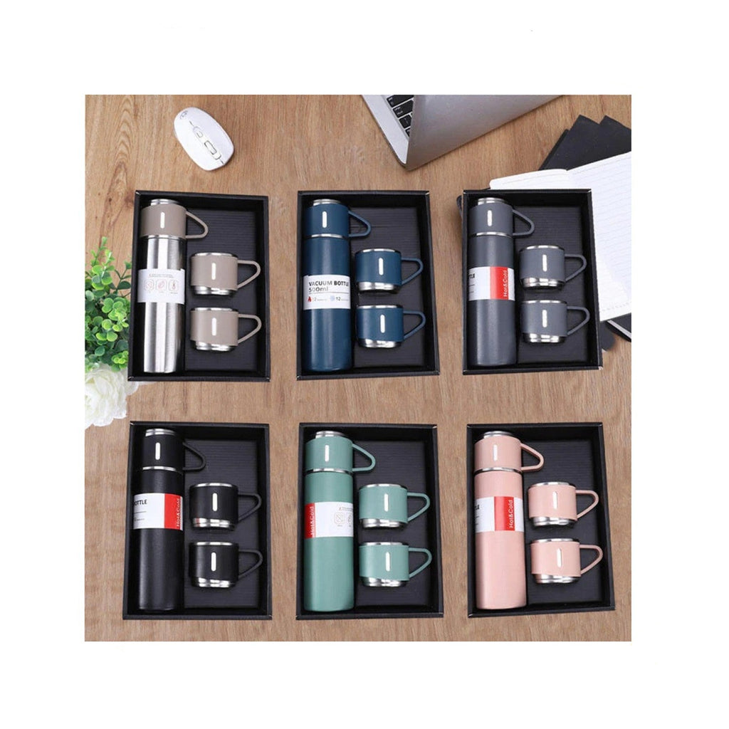 قارورة مفرغة من الهواء 3 في 1 من الفولاذ المقاوم للصدأ