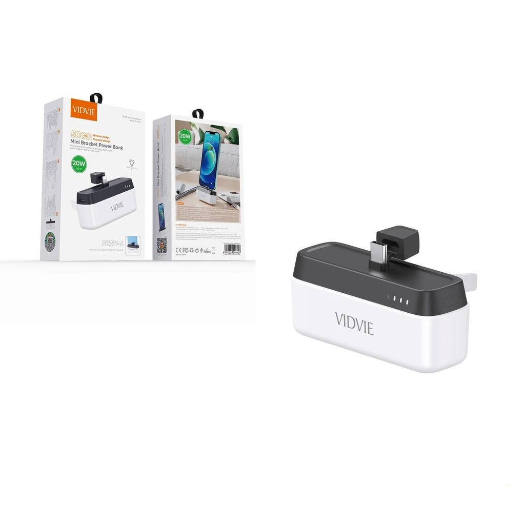 Vidvie PB791 5000mah Mini Bracket 20W Type C PD Power Bank