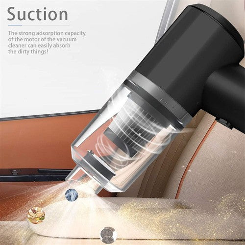 مكنسة كهربائية صغيرة 2 في 1 للسيارة والمنزل