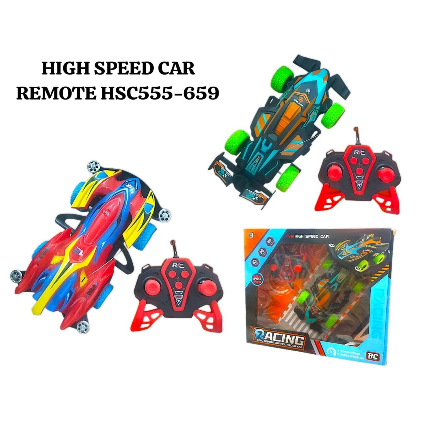 سيارة عالية السرعة عن بعد قابلة لإعادة الشحن HSC555-659
