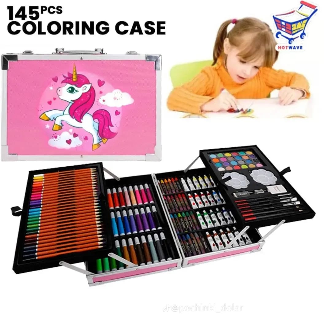 Artist Color Set – Unicorn Color Box with Multiple Coloring Kit