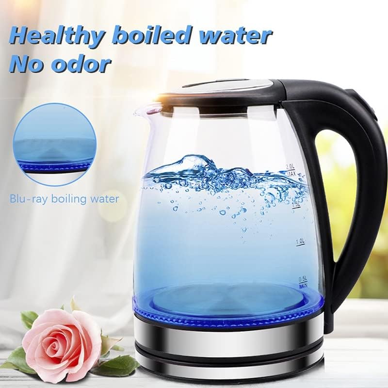 2L Hot Water Electric Glass Kettle