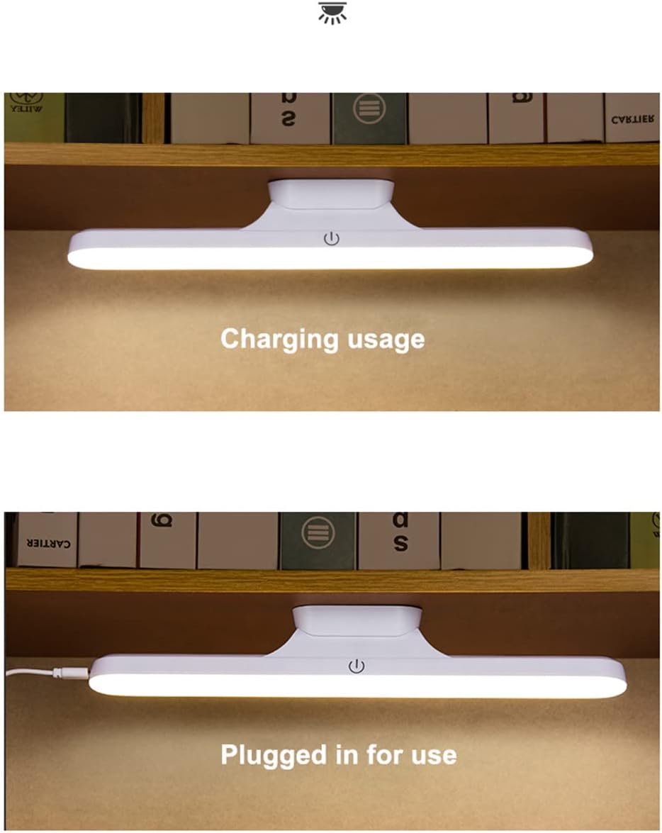 Wireless Desk Lamp 1800mAh, USB Rechargeable Magnetic LED Table Lamp