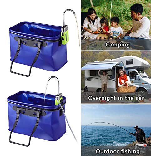 مضخة مياه محمولة تعمل عبر منفذ USB، مناسبة لصيد الأسماك في الهواء الطلق، والتخييم، ومضخة هواء لحوض السمك، ومضخة أكسجين قابلة لإعادة الشحن لأسماك الزينة، ونظام الزراعة المائية.