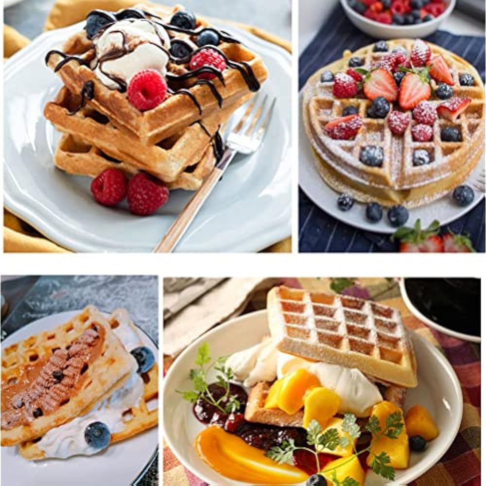 Mini Waffle Maker Machine Electric 350W For Waffle & Pancakes Cookies