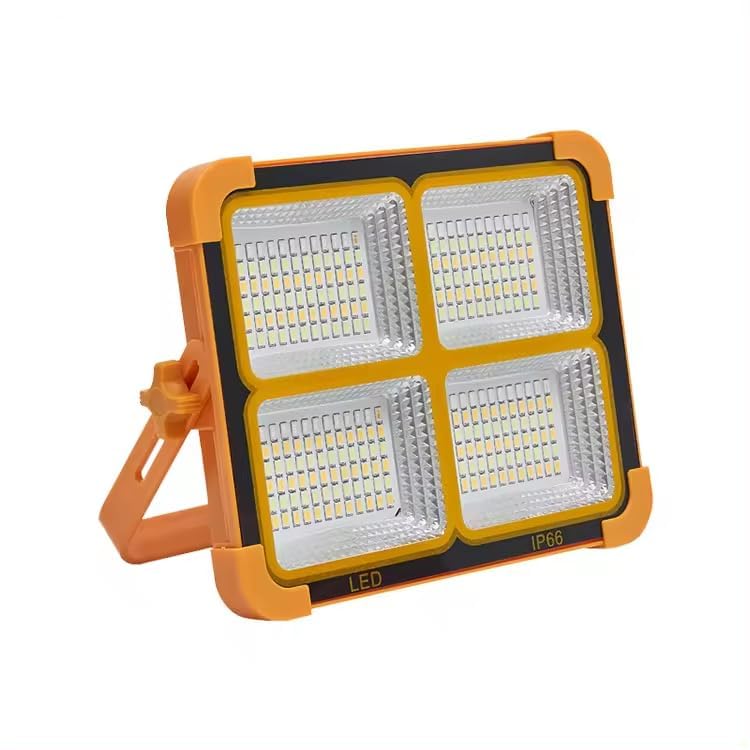 Solar Portable LED Emergency Light Outdoor Waterproof Camping Rechargeable Multifunctional Flood Light