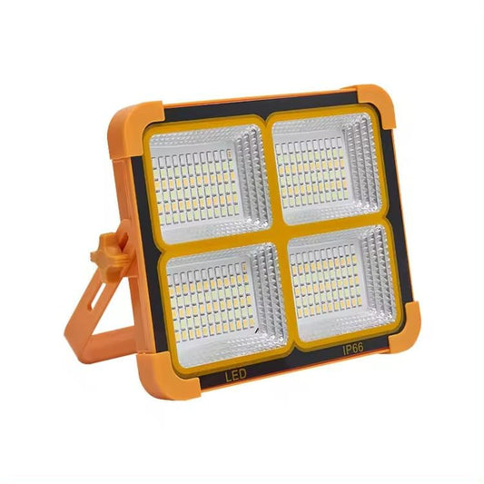 Solar Portable LED Emergency Light Outdoor Waterproof Camping Rechargeable Multifunctional Flood Light