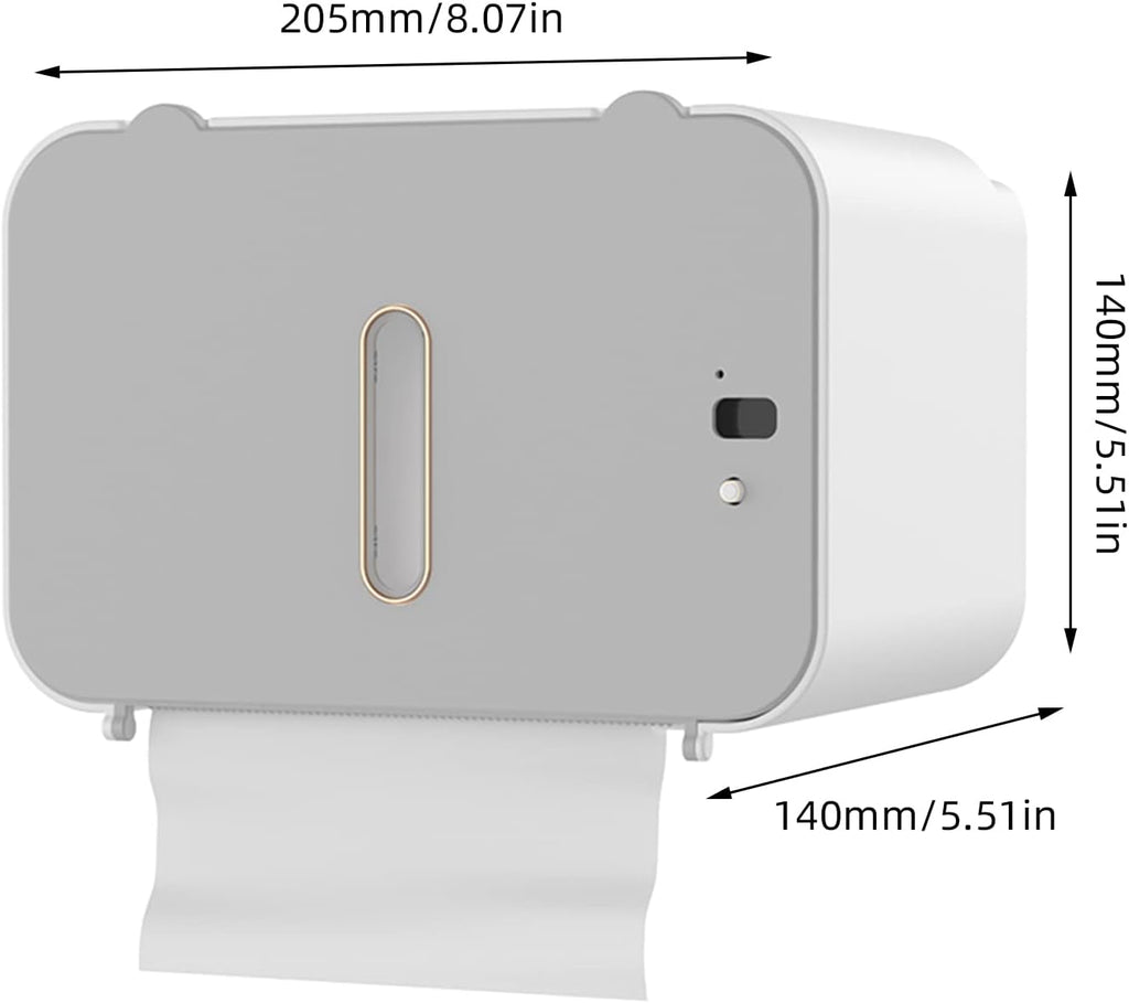 Automatic Toilet Paper Dispenser touchless Wall Mount, Commercial Toilet Paper Holder Dispenser