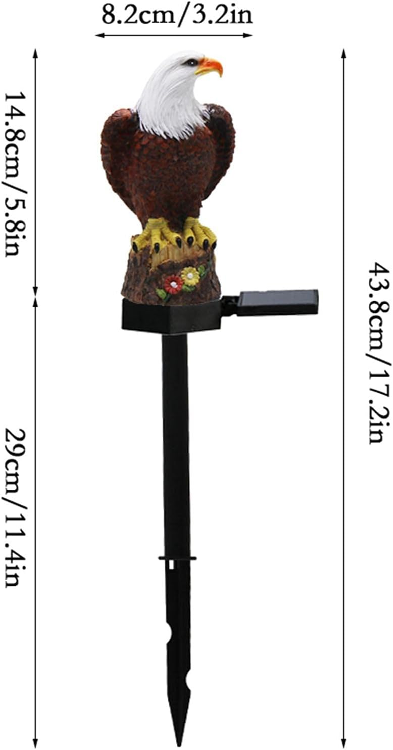 Solar Eagle Lawn Lamp, Solar Eagle Ground Plug Lawn Lamp Eagle Shape Light Eagle Decoration Lamp