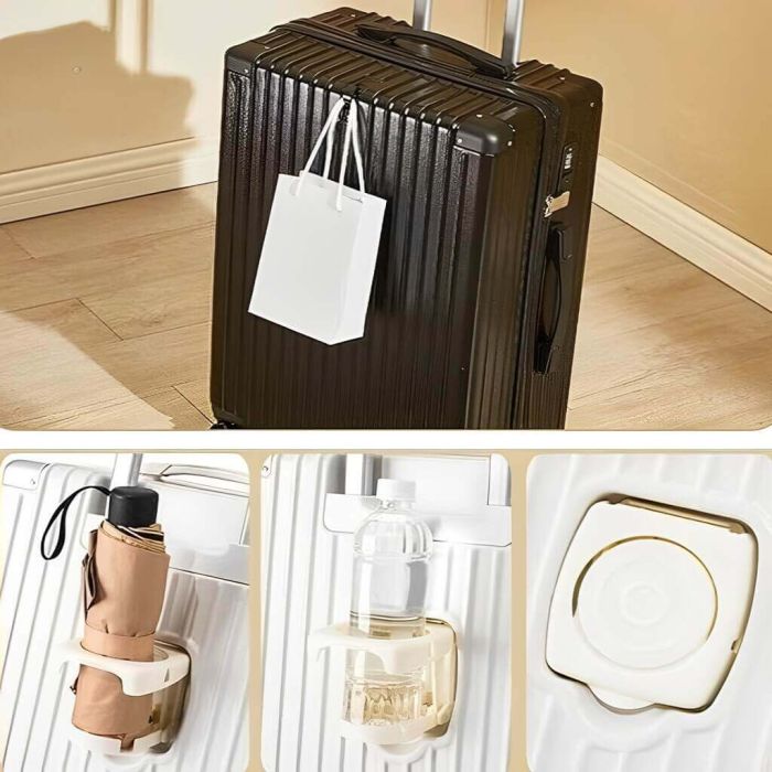 Cabin Travel Bag with Charging Port and Cup Holder 54cm