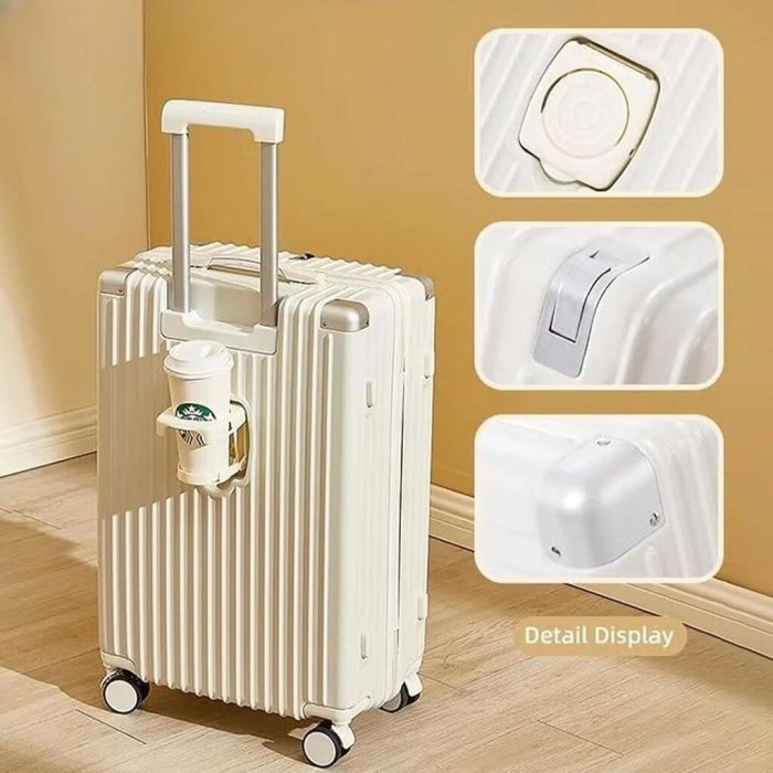 Cabin Travel Bag with Charging Port and Cup Holder 54cm