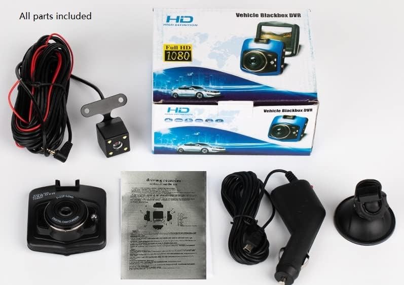 Blackbox DVR 1080P Full HD Camcorder DASH CAM