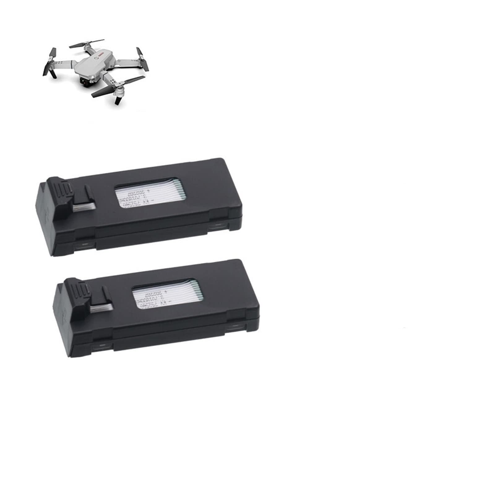 طائرة بدون طيار صغيرة E88 عالية الدقة مزودة ببطاريتين