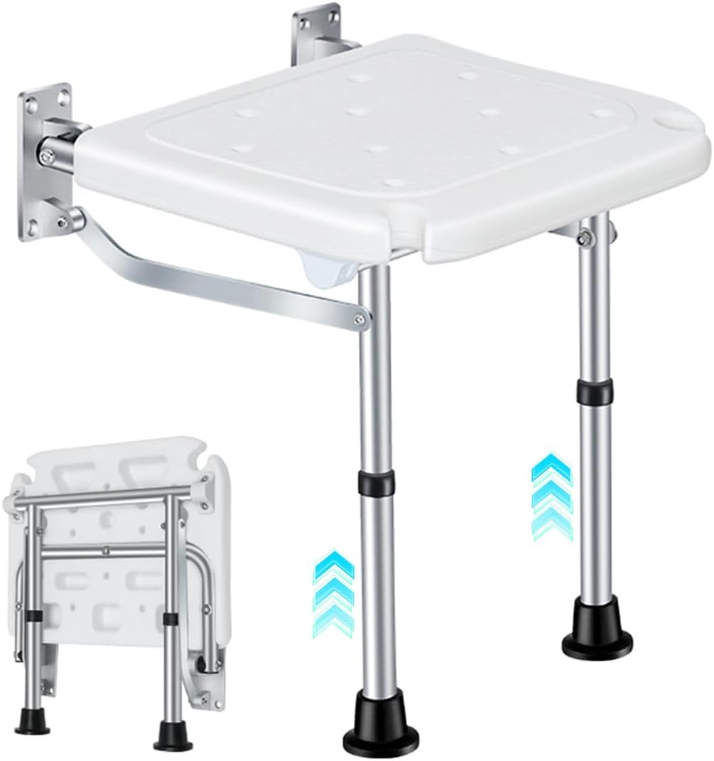 Shower Folding Seat for Wall Mounting, Shower Folding Seat