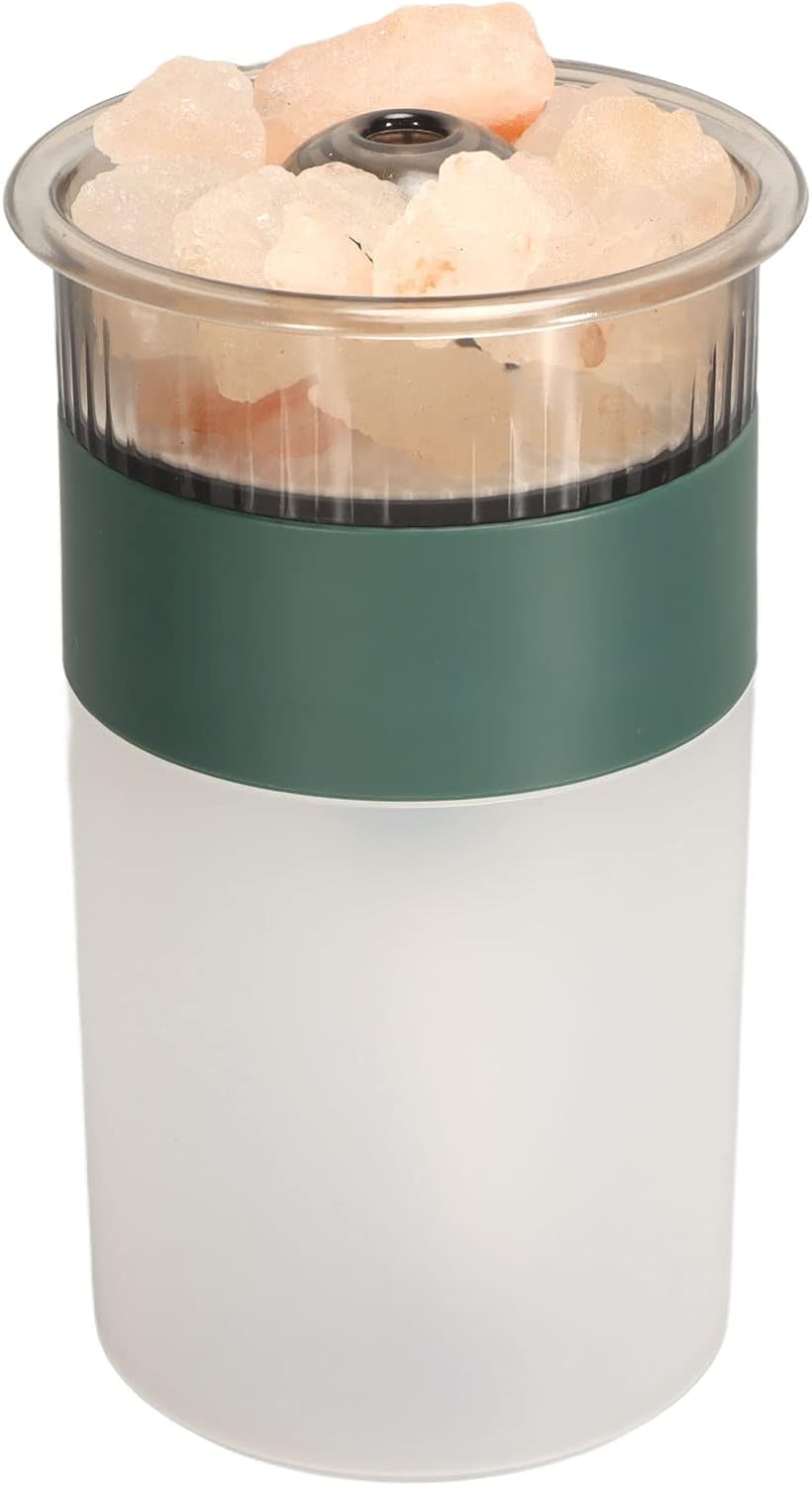 Rock Humidifier Fine Mist Colorful LED Lights Plug and Play Diffuser for Bedroom 250ml 5V 1A