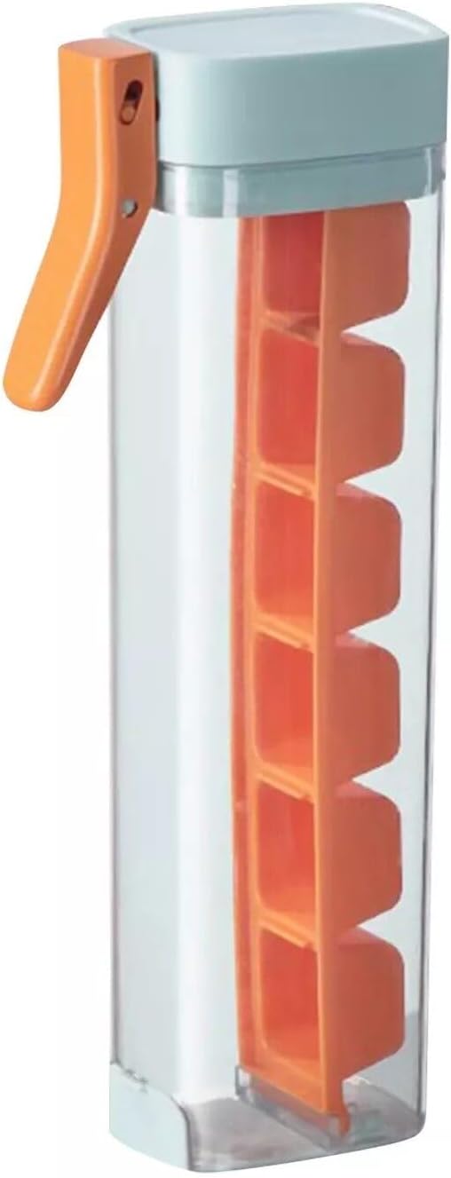 New Ice Cube Trays 6 Cells One Handed Deicing And Pressing The Ice Lattice