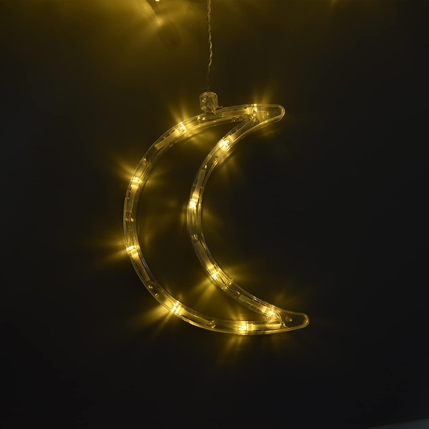 Twinkle Star Moon Fairy Lights with 2 Lighting Modes