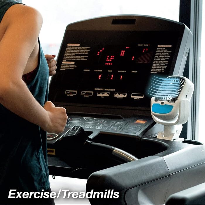 مروحة صغيرة محمولة قابلة لإعادة الشحن بثلاث سرعات