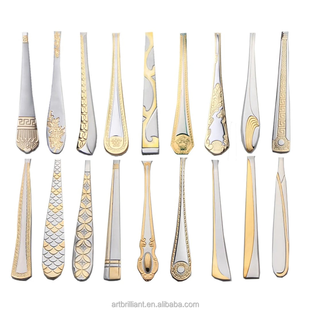 72PCS Premium Stainless Steel Silverware Cutlery Set