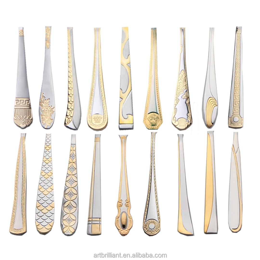 72PCS Premium Stainless Steel Silverware Cutlery Set