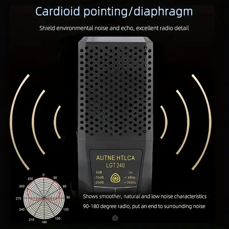 خلاط صوت احترافي SN800 مع مجموعة ميكروفون LCT 240 كاملة