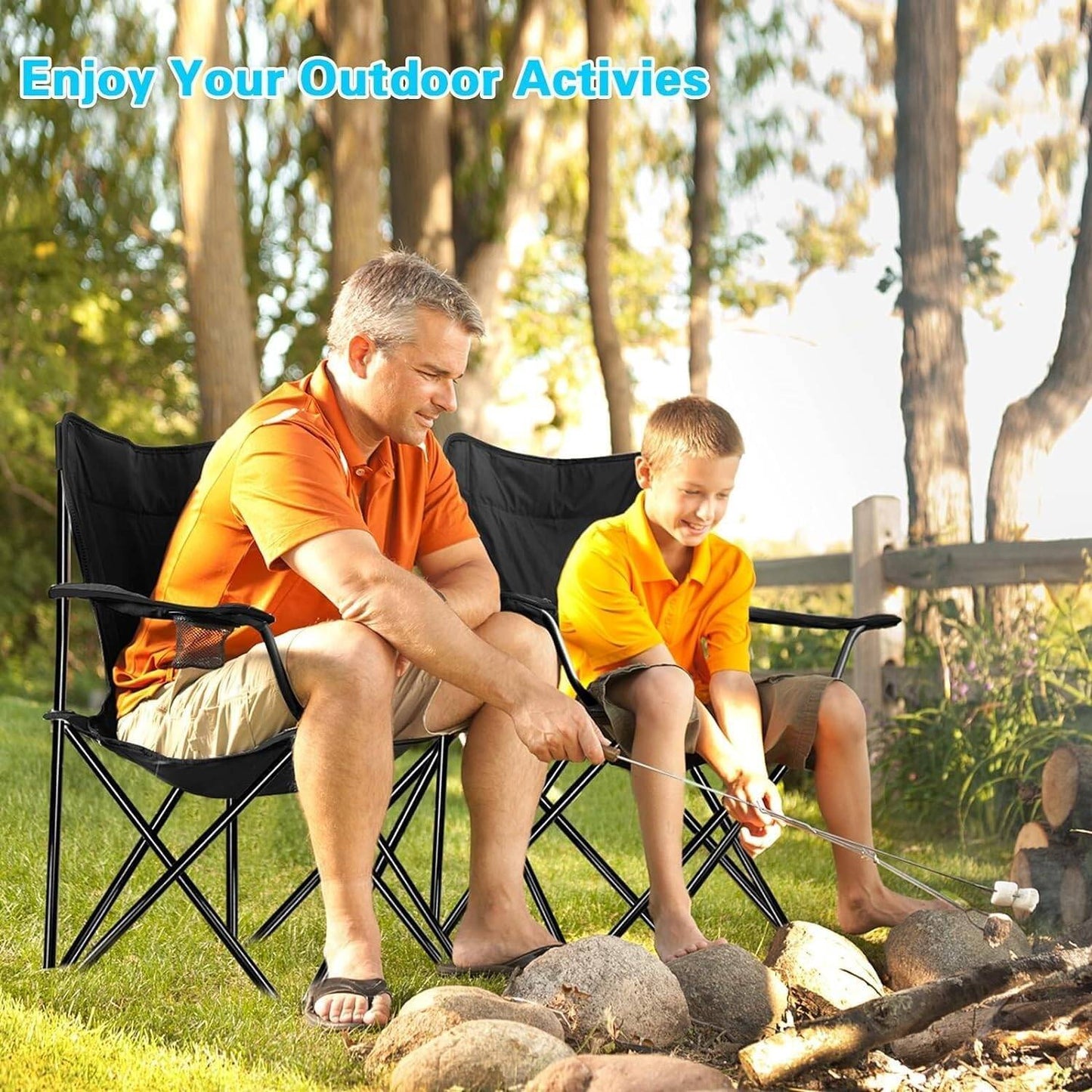 كراسي حديقة عالية الجودة، كرسي محمول مع حقيبة حزام، كراسي شاطئ قابلة للطي، كراسي تخييم خفيفة الوزن ومتينة، كراسي شاطئ مع حامل مشروبات