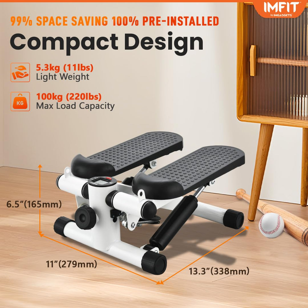 جهاز تمارين الخطوات، جهاز خطوات صغير مع حزام مقاومة