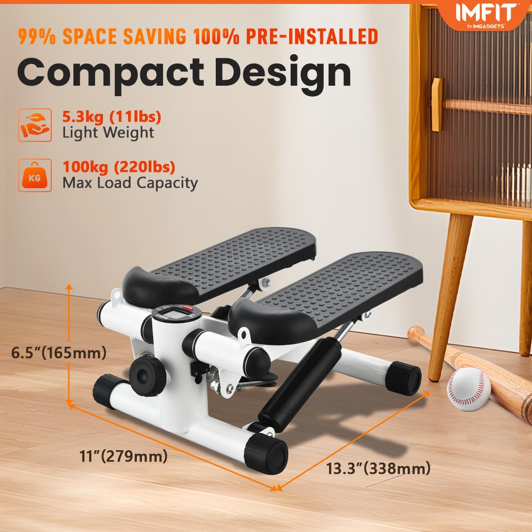 جهاز تمارين الخطوات، جهاز خطوات صغير مع حزام مقاومة