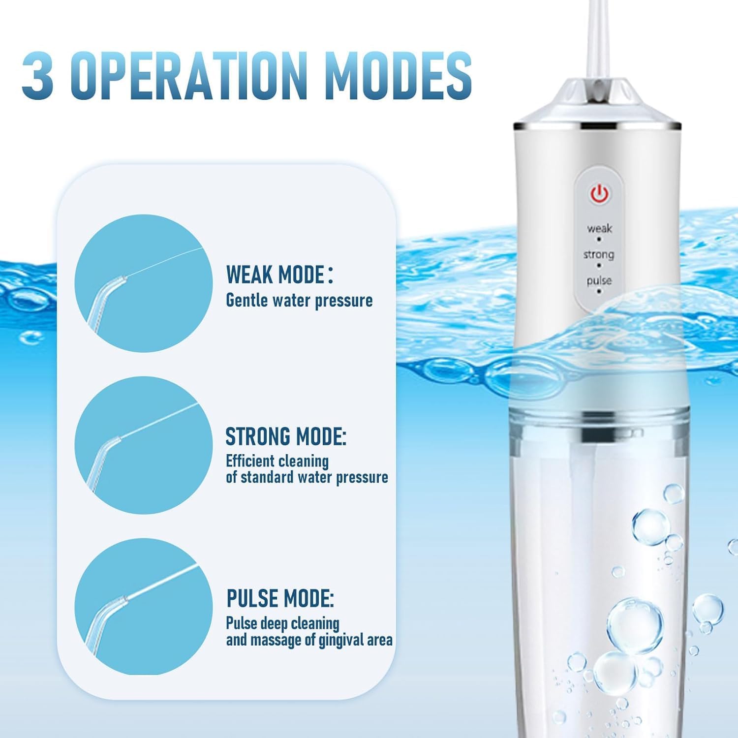 USB Rechargeable Dental Water Flosser