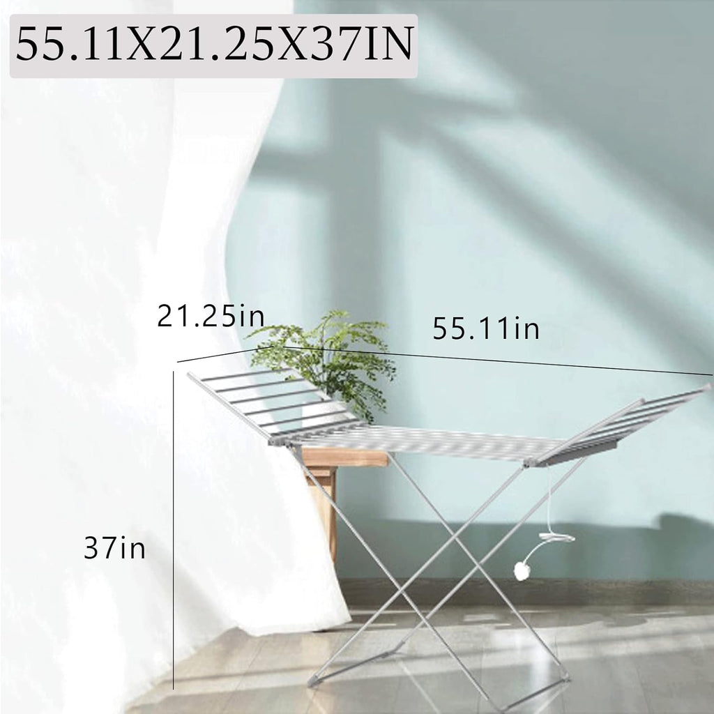 Electric Clothes Airer Dryer Rack heated drying rack for clothes