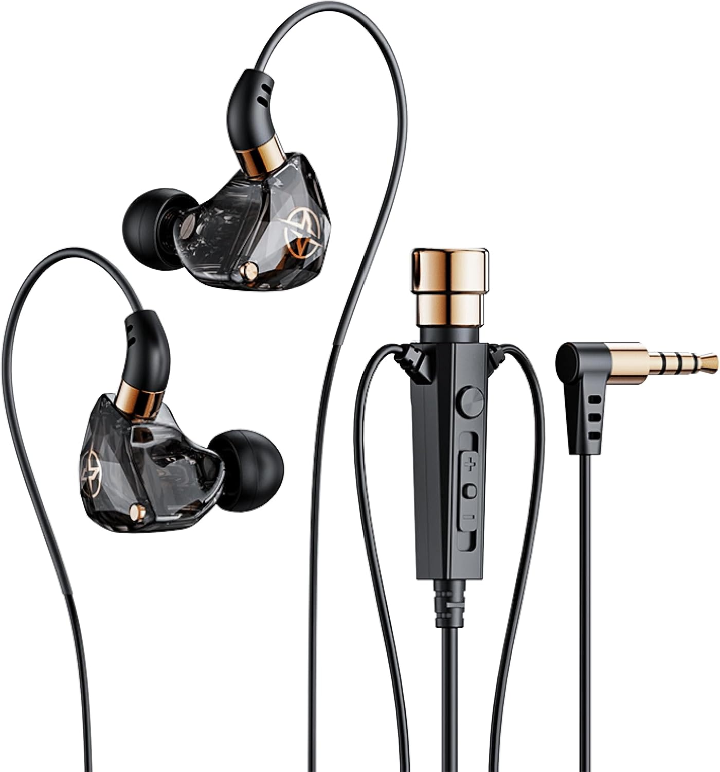 KT-02 Karaoke Hifi Wired Headphones Featuring a Microphone for Singing