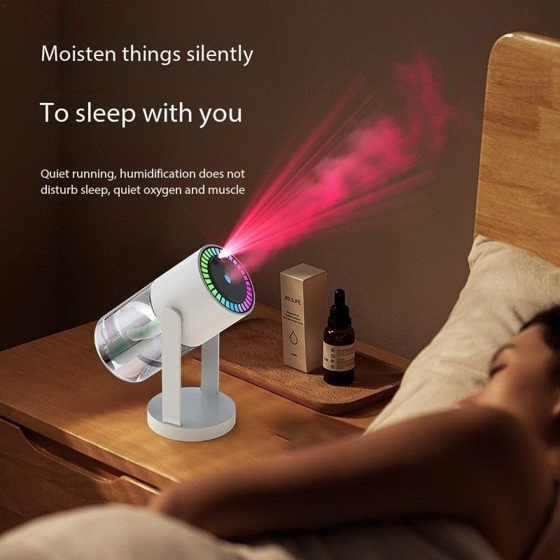 Starry Sky Top Humidifier – 280mL Cool Mist Humidifier with Night Light & Starlight