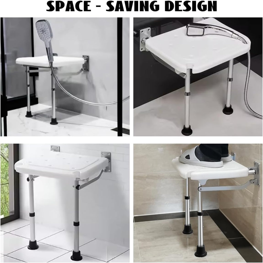 Shower Folding Seat for Wall Mounting, Shower Folding Seat