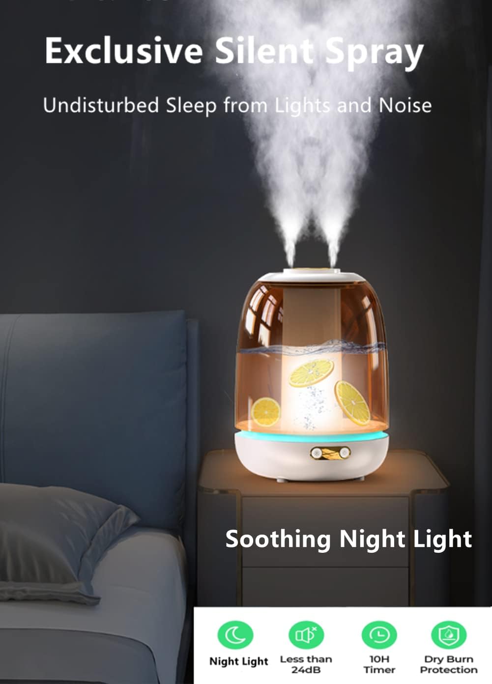 Air Humidifier 3L Large