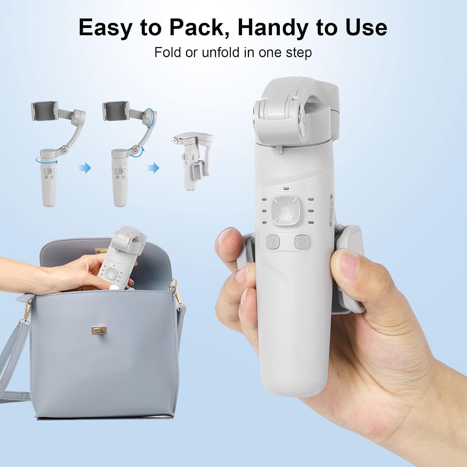 مثبت ثلاثي المحاور قابل لإعادة الشحن Merak one M1