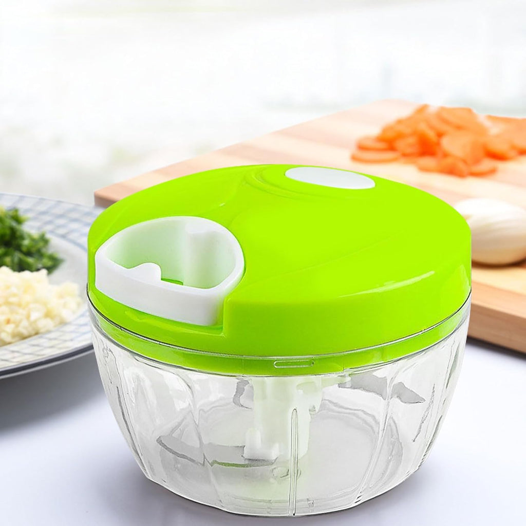 Vegetable Chopper-Manual Food Chopper Vegetable Cutter,Hand Pull Food Chopper