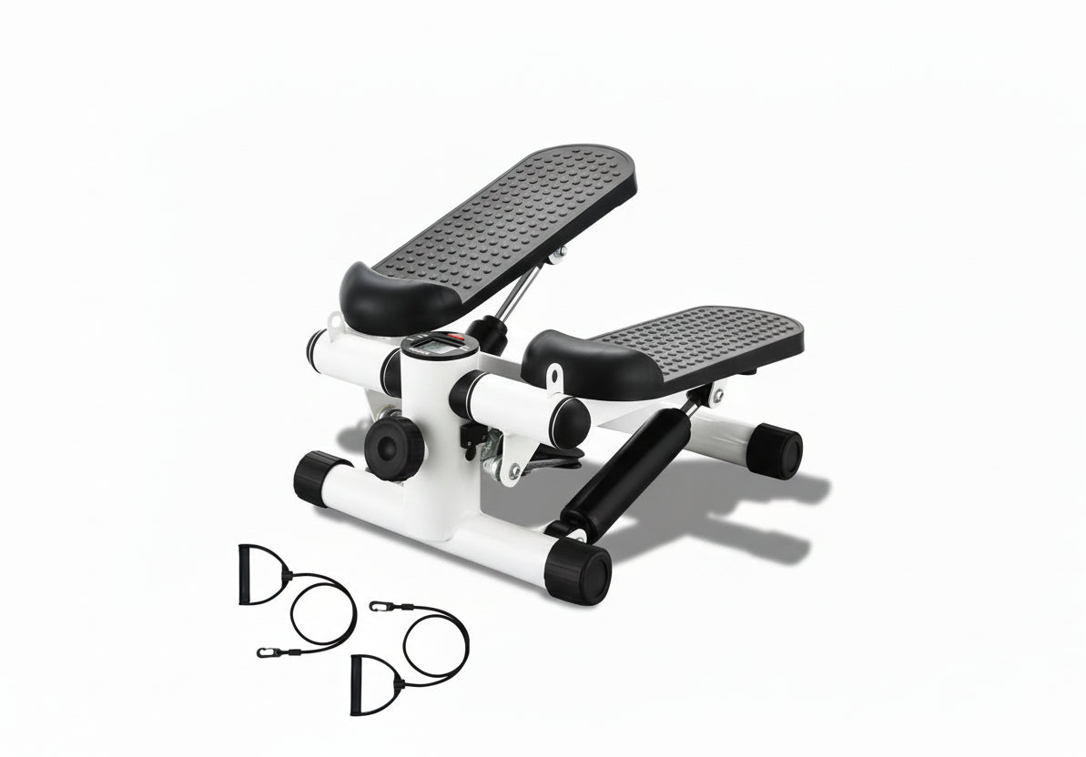 جهاز تمارين الخطوات، جهاز خطوات صغير مع حزام مقاومة