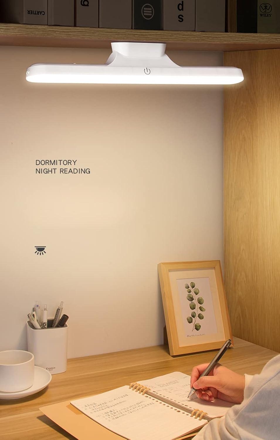 Wireless Desk Lamp 1800mAh, USB Rechargeable Magnetic LED Table Lamp