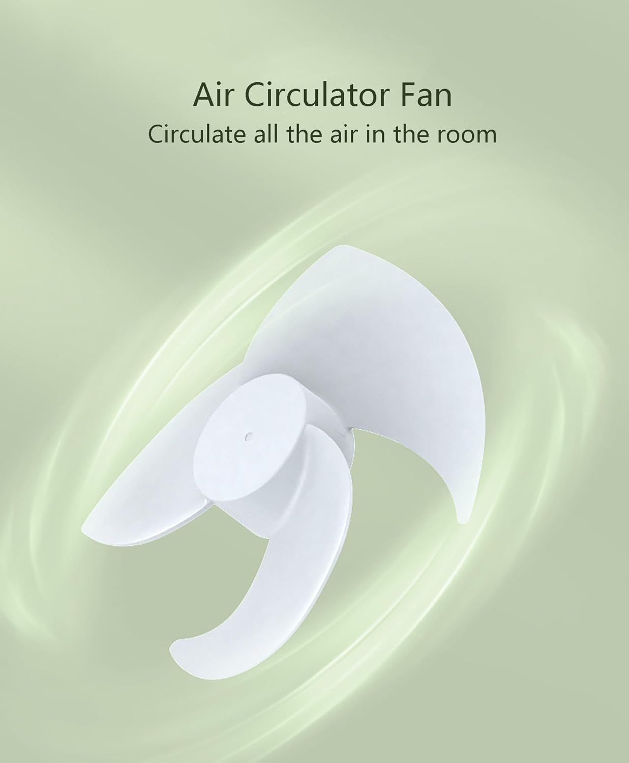 Rechargeable Small Table Fan with 5 Speeds