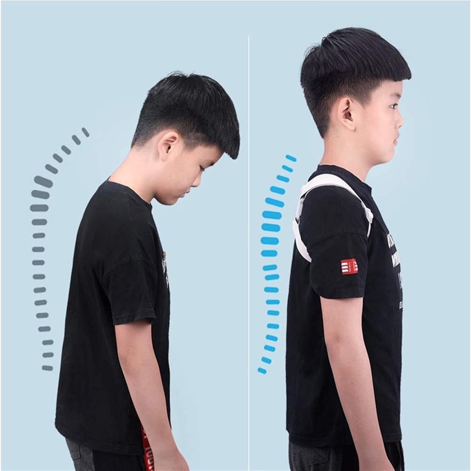 Back Brace Corrector, Corrector Adjustable Straightener Spinal Support Correction Belt