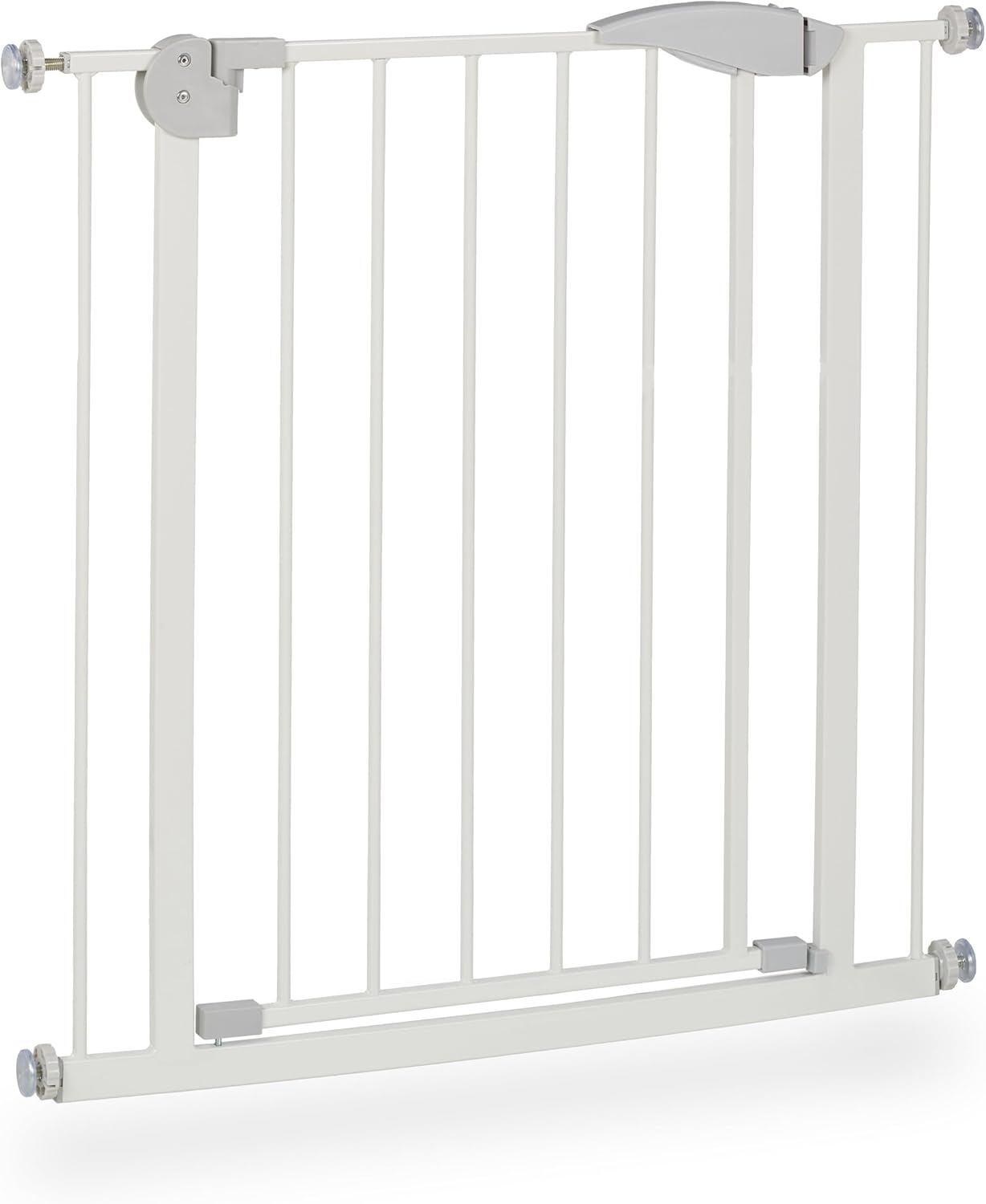 Clamp-on Door Guard for children Safety, White, 77-82 cm