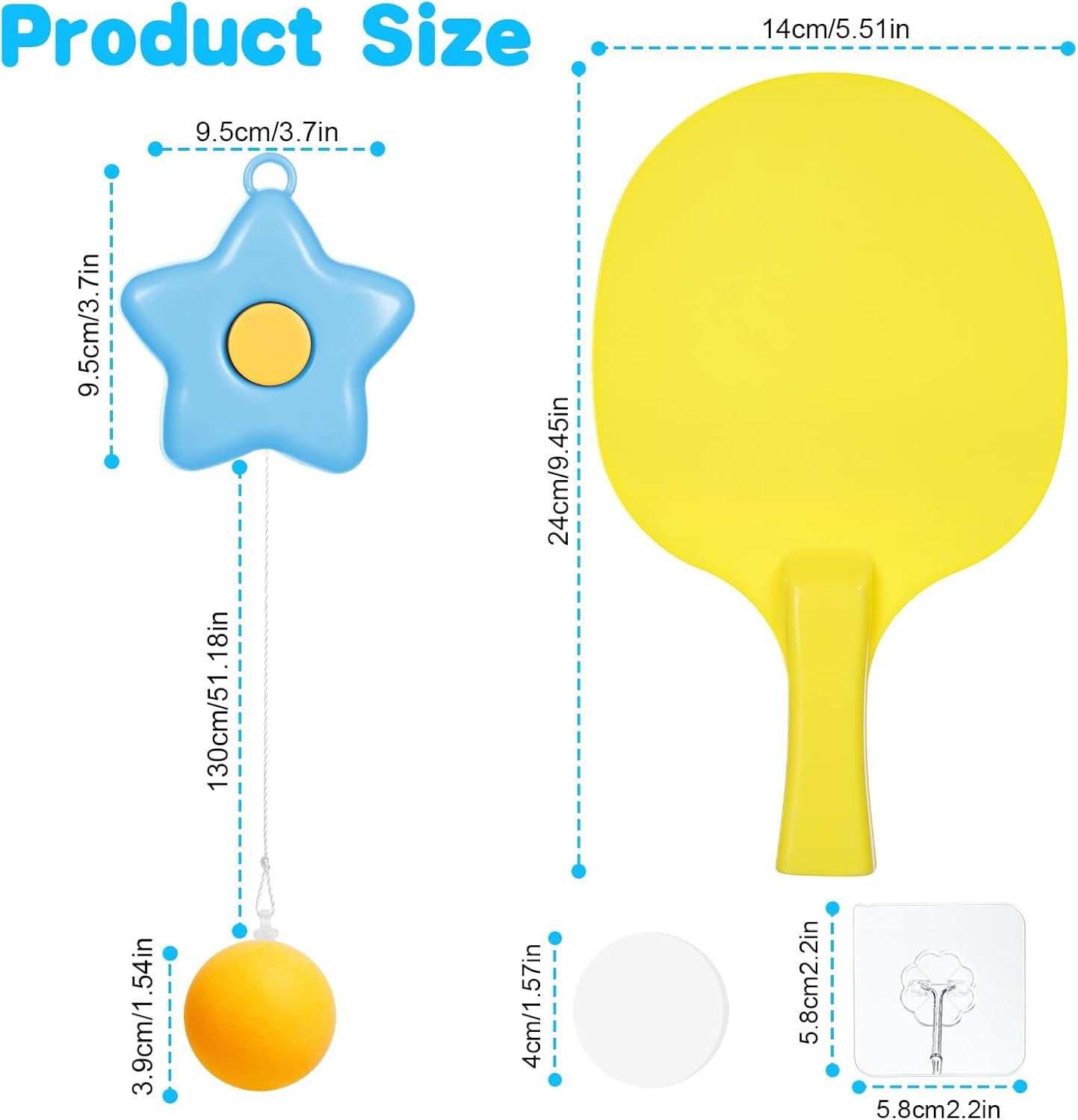 Flintronic Adjustable Hanging Table Tennis