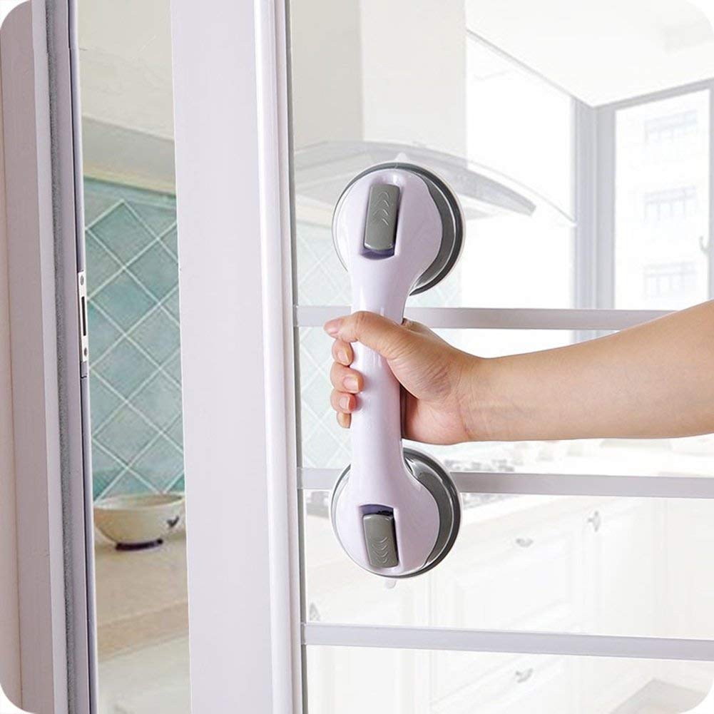 Strong Sucker Helping Handle Hand Grip Handrail for Children Old People Keeping Balance Bedroom Bathroom