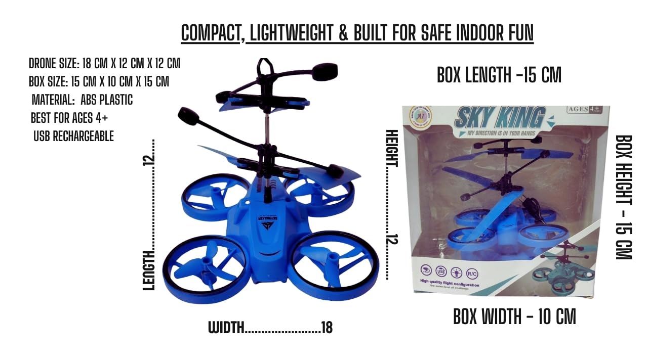 RC Drone with Remote Control