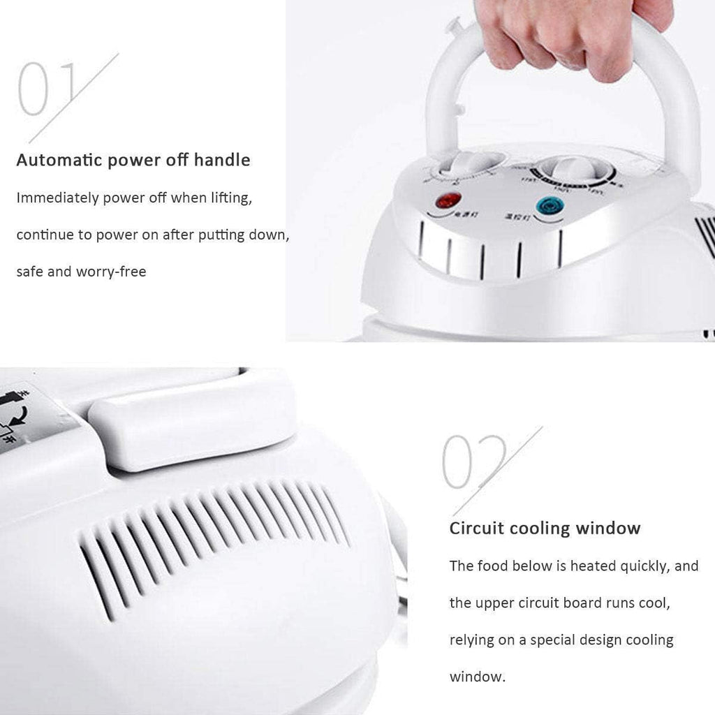 smart smokeless 12 Liters electric fryer  1300W