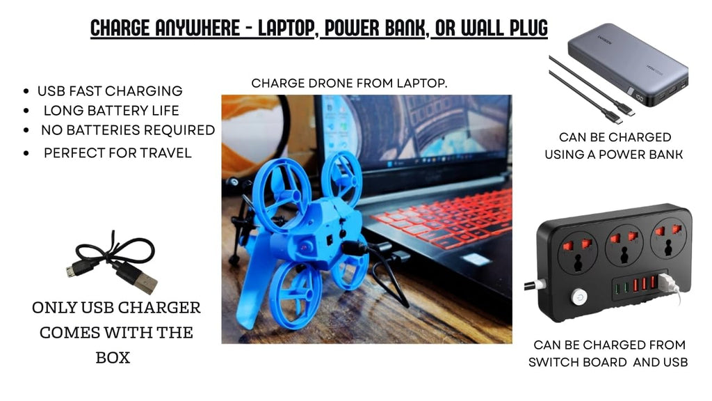 RC Drone with Remote Control