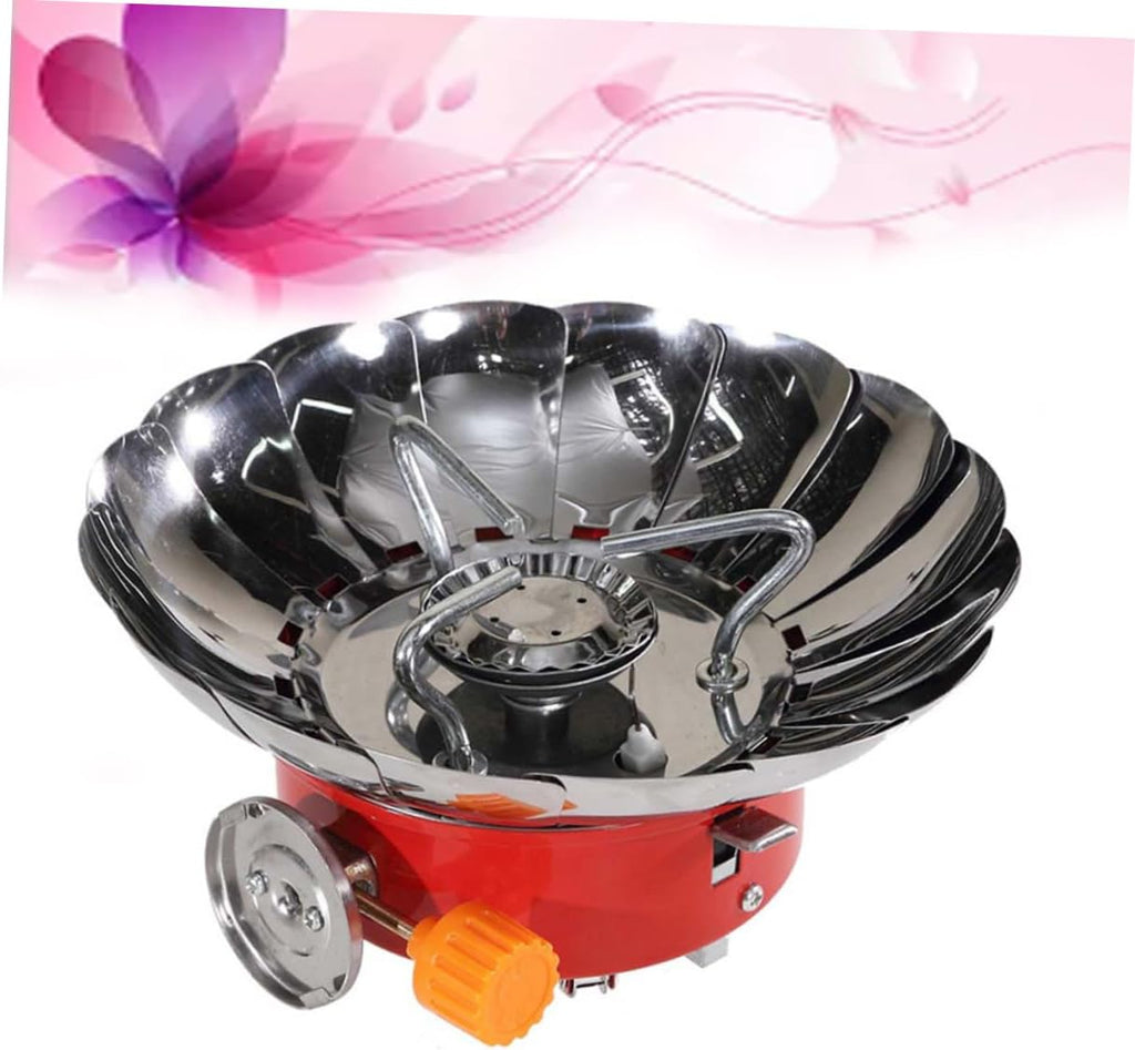 Camping Burner Mini Stove Camping Foldable Windproof Camp Gas Stove